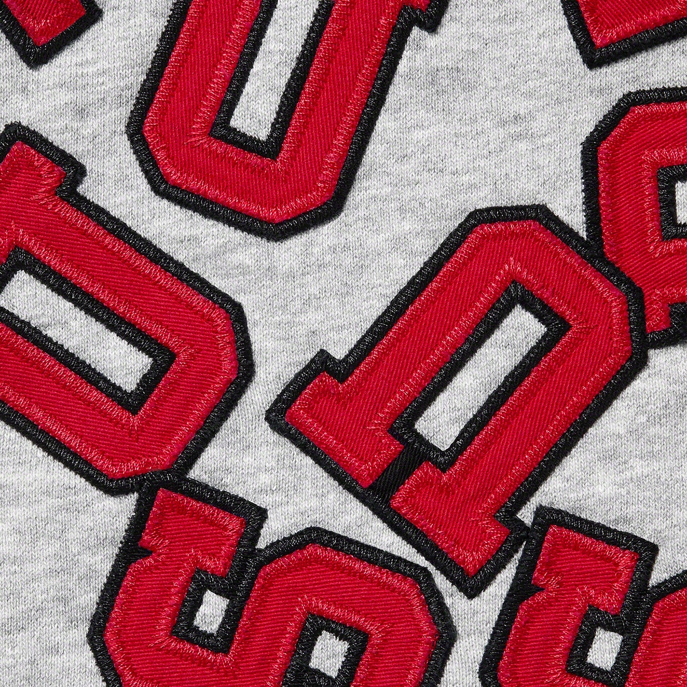 Scattered Appliqué Hooded Sweatshirt view 7